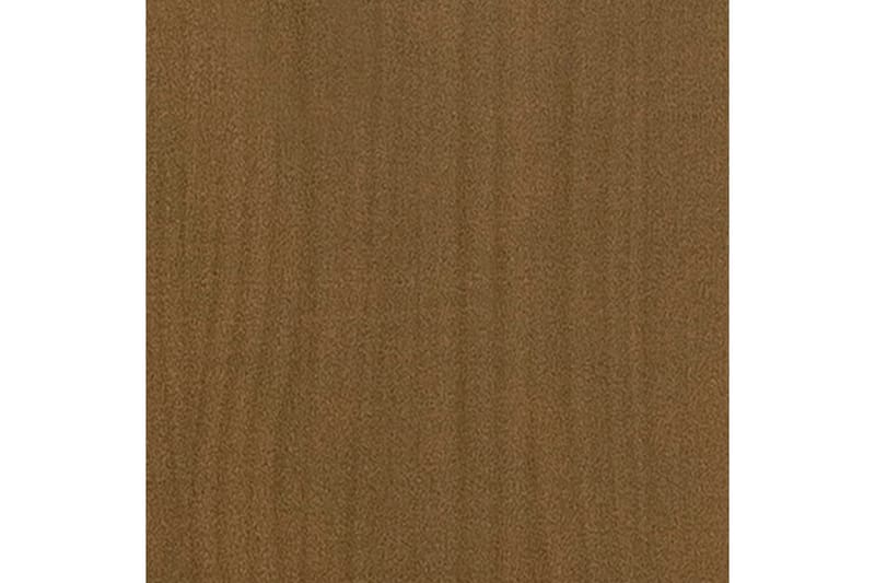 Odlingslåda honungsbrun 31x31x31 cm massiv furu - Brun - Inredning - Dekoration & inredningsdetaljer - Krukor & ytterkrukor - Utomhuskruka