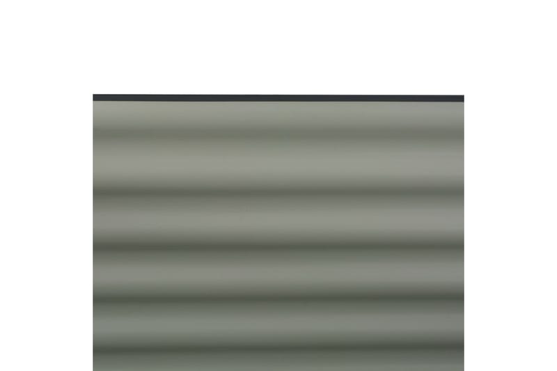 Odlingslåda upphöjd galvaniserat stål 160x80x44 cm grå - Grå - Inredning - Dekoration & inredningsdetaljer - Krukor & ytterkrukor - Utomhuskruka
