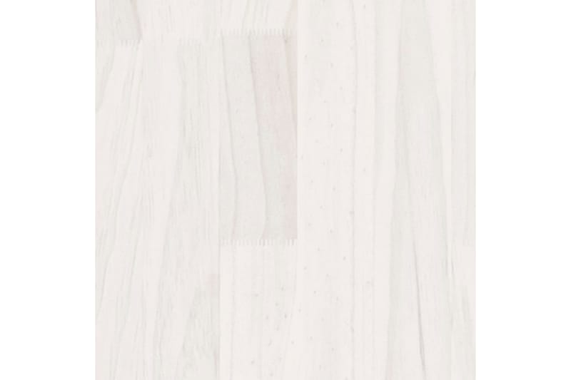 Odlingslåda vit 100x50x50 cm massiv furu - Vit - Inredning - Dekoration & inredningsdetaljer - Krukor & ytterkrukor - Utomhuskruka