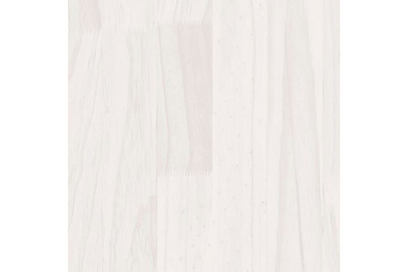 Odlingslåda vit 200x50x70 cm massiv furu - Vit - Inredning - Dekoration & inredningsdetaljer - Krukor & ytterkrukor - Utomhuskruka