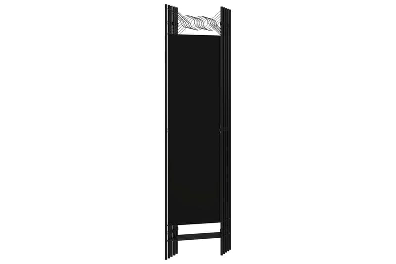 Rumsavdelare 5 paneler svart 200x180 cm - Svart - Inredning - Dekoration & inredningsdetaljer - Rumsavdelare