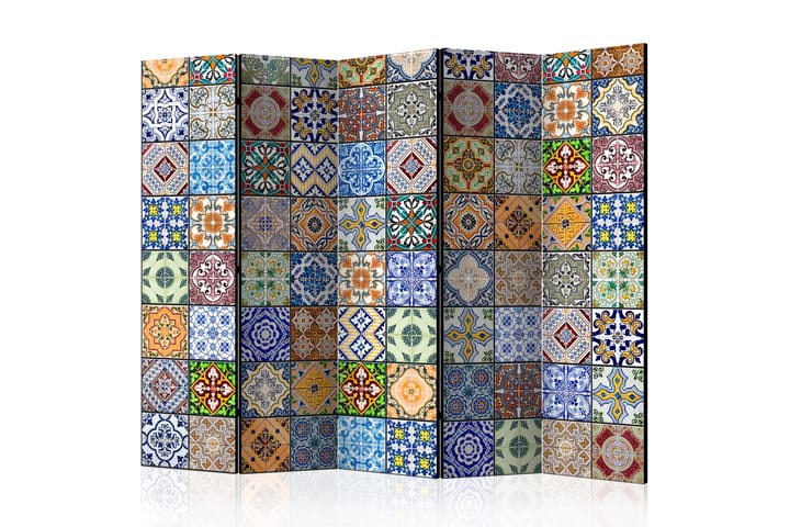 Rumsavdelare Colorful Mosaic 225x172 - Artgeist sp. z o. o. - Inredning - Dekoration & inredningsdetaljer - Rumsavdelare