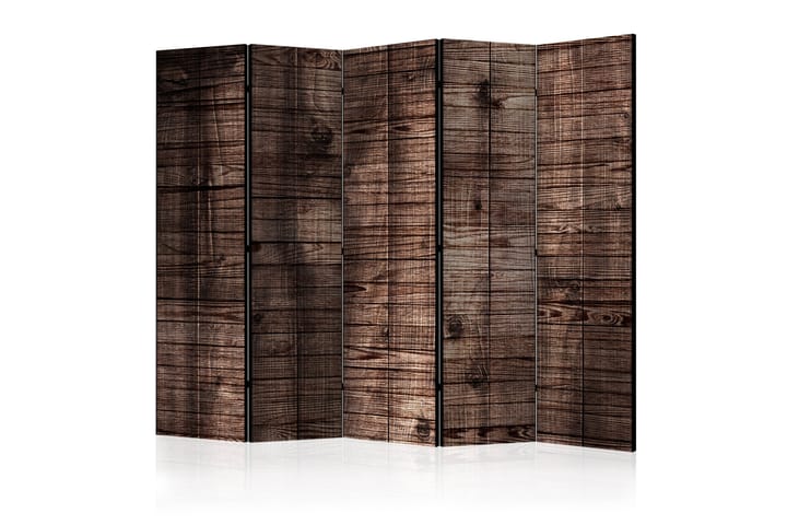 Rumsavdelare Dark Brown Boards II 225x172 cm - Artgeist sp. z o. o. - Inredning - Dekoration & inredningsdetaljer - Rumsavdelare