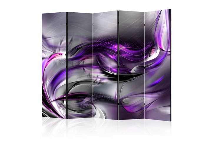Rumsavdelare Purple Swirls 225x172 - Artgeist sp. z o. o. - Inredning - Dekoration & inredningsdetaljer - Rumsavdelare