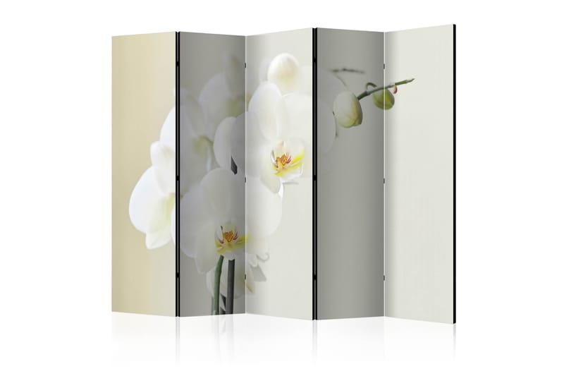Rumsavdelare - White orchid II 225x172 - Artgeist sp. z o. o. - Inredning - Dekoration & inredningsdetaljer - Rumsavdelare