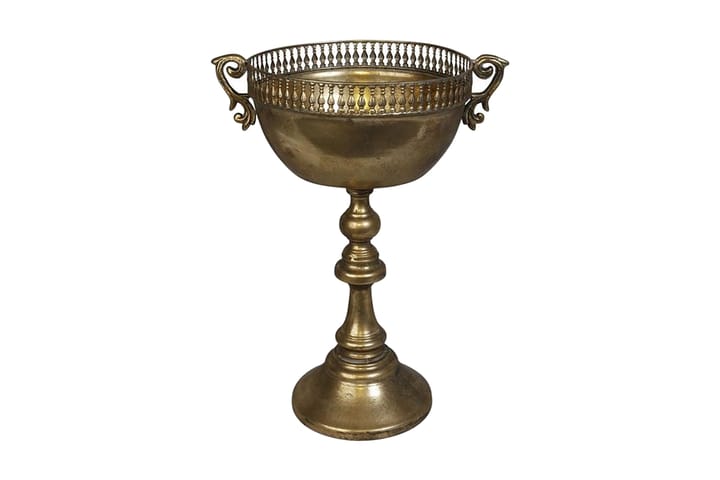 Urna 61 cm - Guld - Inredning - Dekoration & inredningsdetaljer - Vas