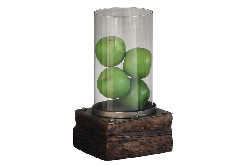 Ljuslykta Recycled 16x16 cm Brun - AG Home & Light - Inredning - Dekoration & inredningsdetaljer