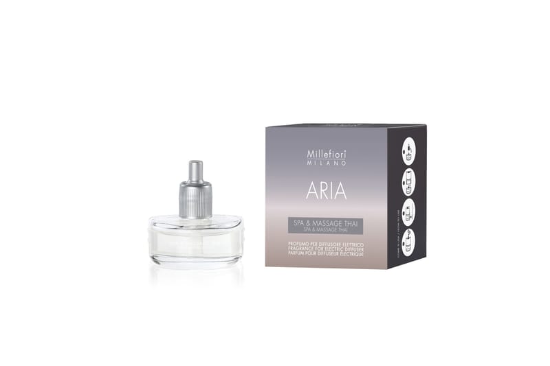 Aromalampa Aria Refill Electric Diffuser Aria Spa&Massage Th - Millefiori Milano - Inredning - Ljus & dofter - Rumsdoft & luftfräschare - Aromalampa