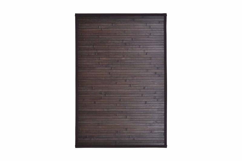 Badrumsmatta i bambu 60x90 cm mörkbrun - Brun - Inredning - Mattor - Badrumsmatta