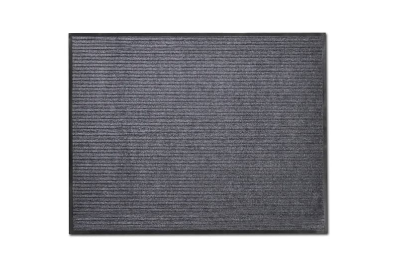 Dörrmatta 120x180 cm grå PVC - Grå - Inredning - Mattor - Dörrmatta & entrématta