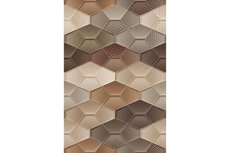 Matta Homefesto 120x180 cm - Multifärgad - Inredning - Mattor - Mönstrade mattor