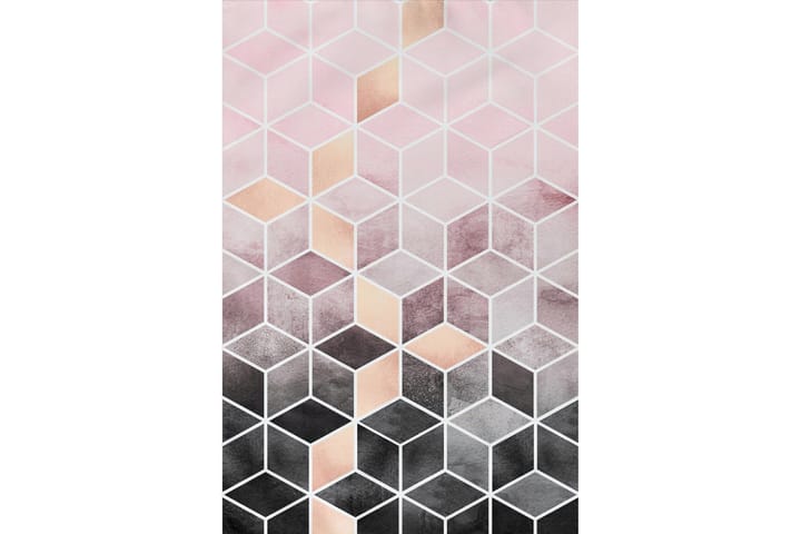 Matta Homefesto 140x220 cm - Multifärgad - Inredning - Mattor - Mönstrade mattor