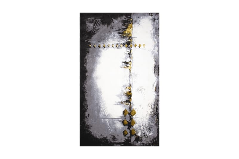 Matta Asaphe 80x150 cm - Vit/Svart/Grå/Guld - Inredning - Mattor - Små mattor