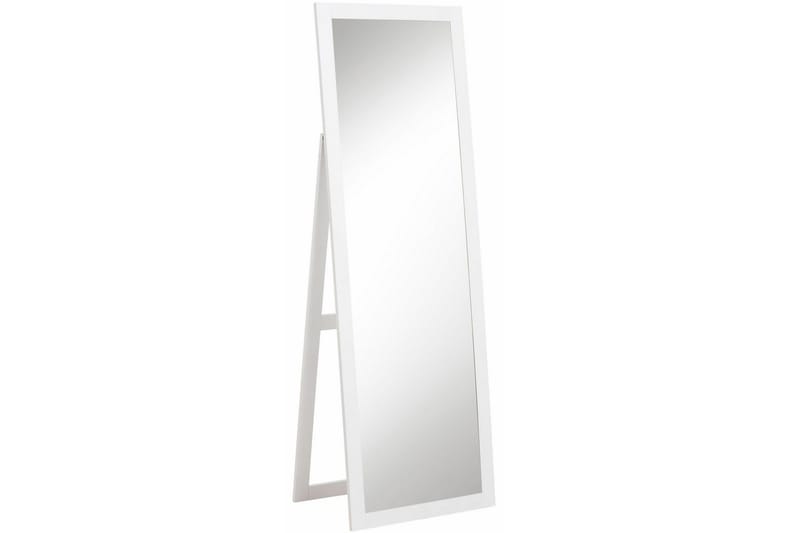 Spegel Akaja 60 cm - Vit|Brun - Inredning - Spegel - Helkroppsspegel