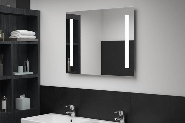 Badrumsspegel LED 60x50 cm - Silver - Inredning - Spegel - Sminkspegel