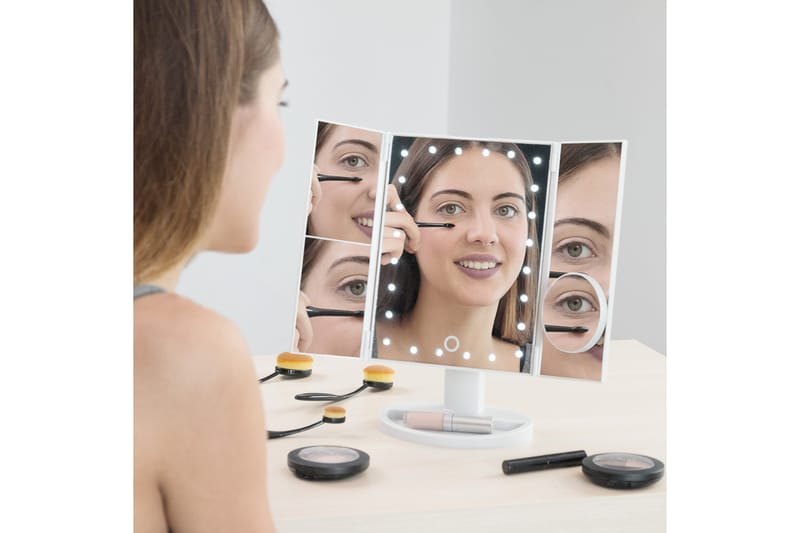 Sminkspegel Home Led Vit - InnovaGoods - Inredning - Spegel - Sminkspegel