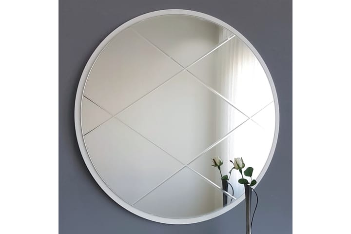 Dekorationsspegel Heronema 60 cm - Silver - Inredning - Spegel - Väggspegel