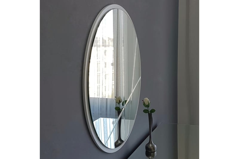 Dekorationsspegel Kueber 60 cm - Silver - Inredning - Spegel - Väggspegel