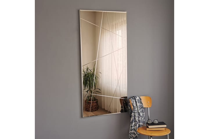 Dekorationsspegel Nately 130 cm - Silver - Inredning - Tavlor & posters - Canvastavla
