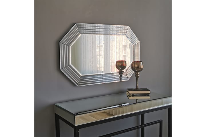 Dekorationsspegel Tasheem 60 cm - Silver - Inredning - Spegel - Hallspegel