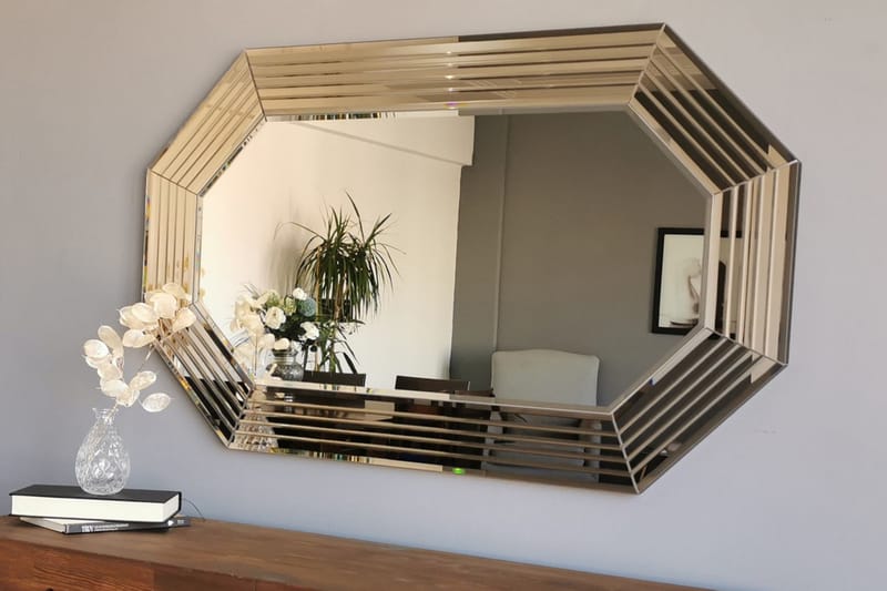 Dekorationsspegel Weckesser 60 cm - Brons - Förvaring - Förvaringsmöbler - Byrå