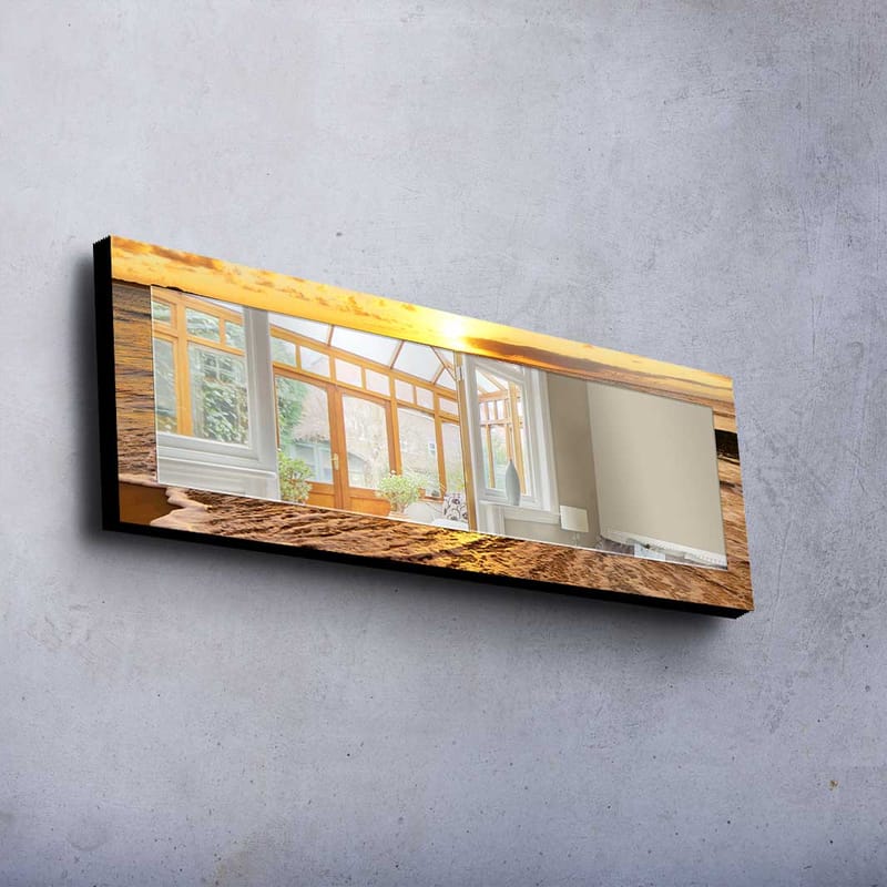 Dekorspegel 40x120 cm - Flerfärgad - Inredning - Spegel - Väggspegel