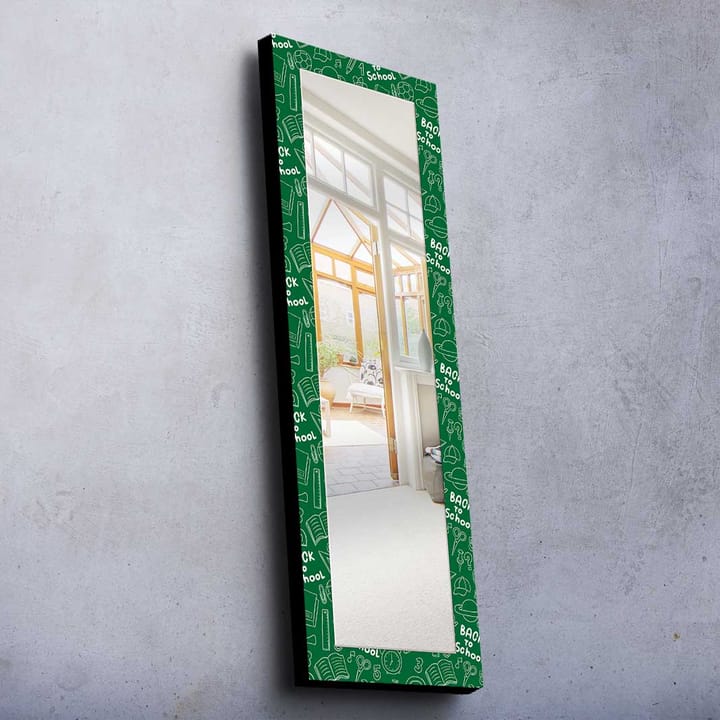 Dekorspegel Kytlym 40x120 cm Christmas - Spegelglas/Tyg/Flerfärgad - Inredning - Spegel - Hallspegel