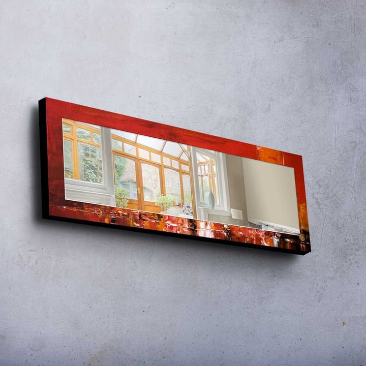 Dekorspegel Kytlym 40x120 cm Christmas - Spegelglas/Tyg/Flerfärgad - Inredning - Spegel - Väggspegel