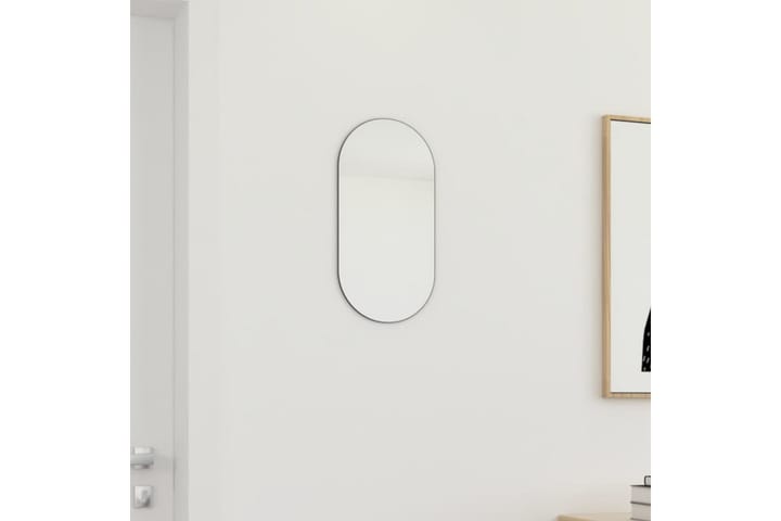 Spegel 40x20 cm glas - Vit - Inredning - Spegel - Hallspegel