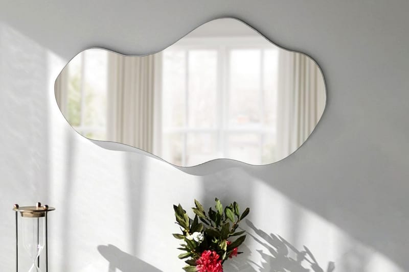 Spegel 40x70 cm - Vit - Inredning - Spegel - Hallspegel