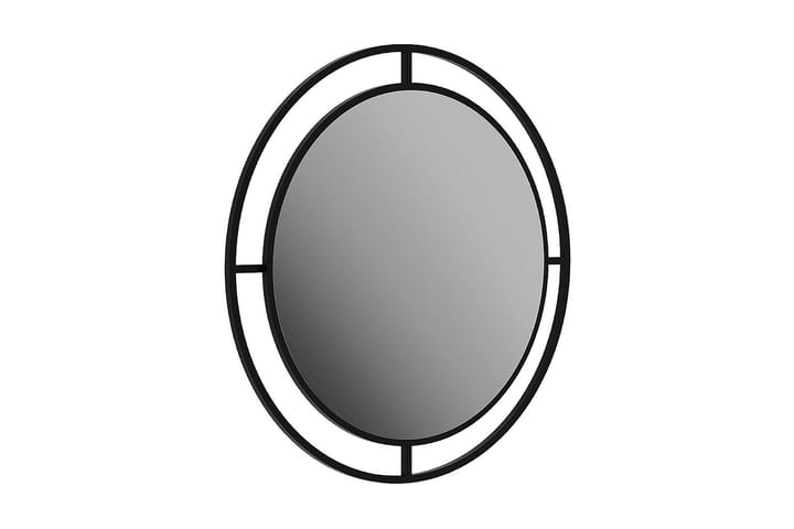 Spegel 55x55 cm - Svart - Inredning - Spegel - Väggspegel