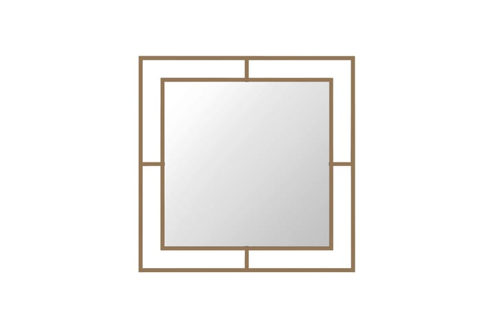 Spegel 58x58 cm - Guld - Inredning - Spegel - Hallspegel