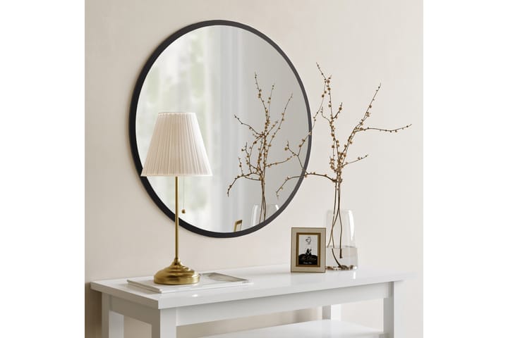 Spegel 60x60 cm - Svart - Inredning - Spegel - Hallspegel
