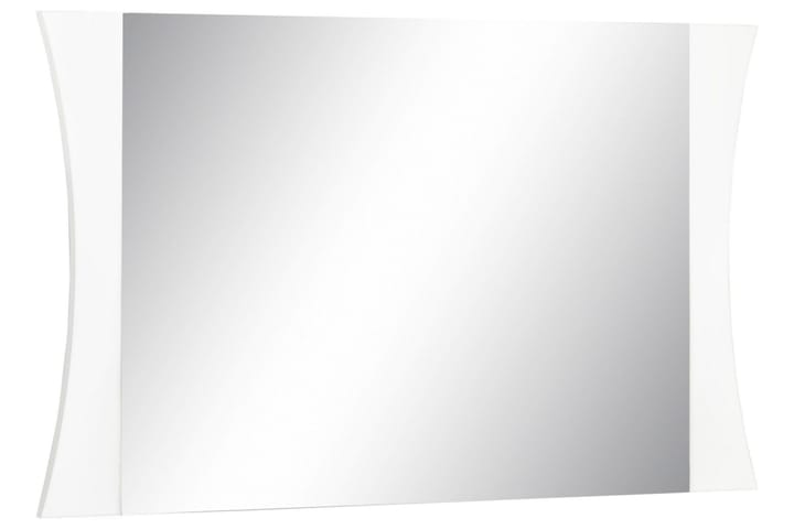 Spegel Arconate 110x60 cm Vägghängd - Vit Högglans - Inredning - Spegel - Hallspegel