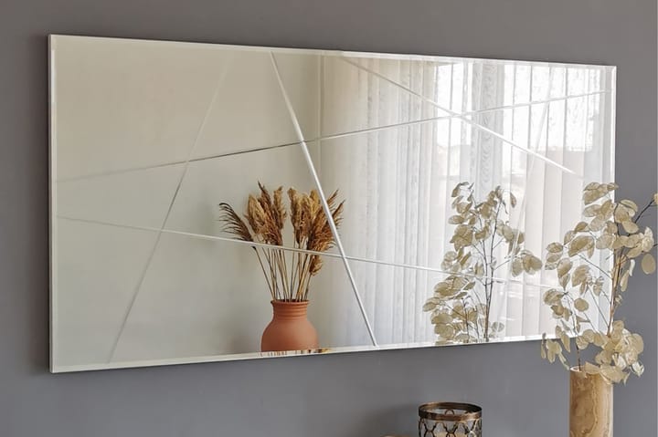 Spegel Brantevik Liggande - Silver - Inredning - Spegel - Hallspegel