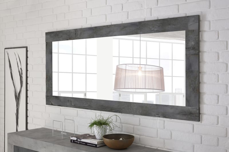 Spegel Calpino 170 cm - Gråmelerad - Förvaring - Förvaringsmöbler - Sideboard & skänk