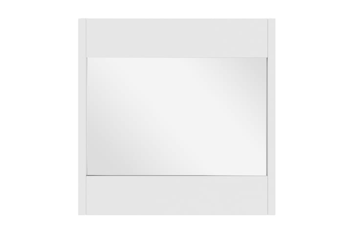 Spegel Fortunella 40 Låg Vit - Vit|Svart - Inredning - Spegel - Väggspegel