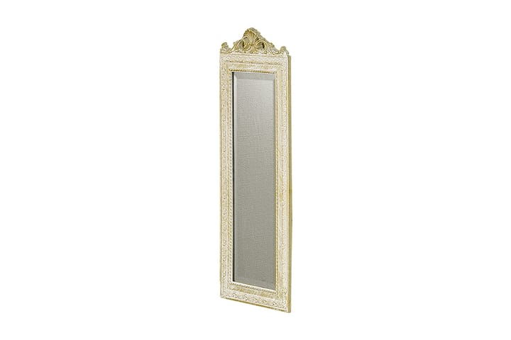 Spegel Krona Vit/Guld - AG Home & Light - Inredning - Spegel - Hallspegel