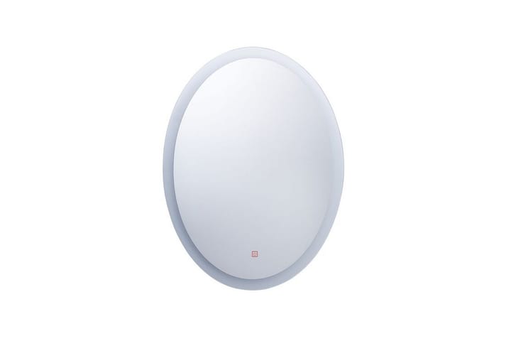 Spegel Lamorat Oval med LED-Belysning - Silver - Inredning - Spegel - Väggspegel