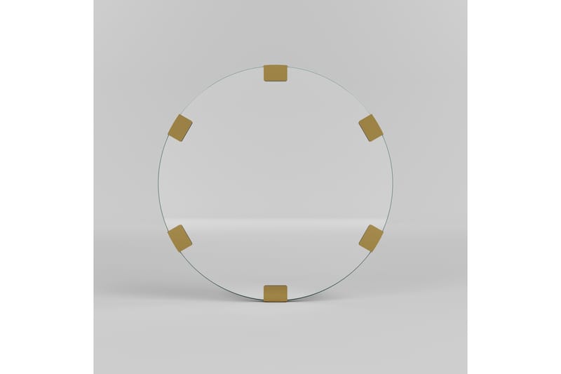Spegel Porp 60 cm Rund - Guld - Inredning - Spegel - Väggspegel