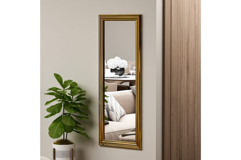 Spegel Rube 40 cm Rektangulär - Guld - Inredning - Spegel - Väggspegel