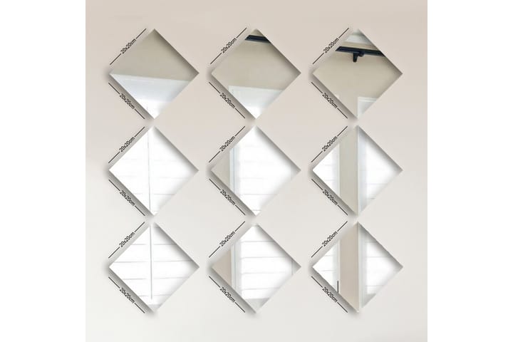Spegel Velservrook - Silver - Inredning - Spegel - Väggspegel