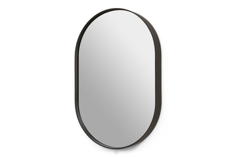 Vägghängd spegel Hernja 40 cm - Svart - Inredning - Spegel - Väggspegel