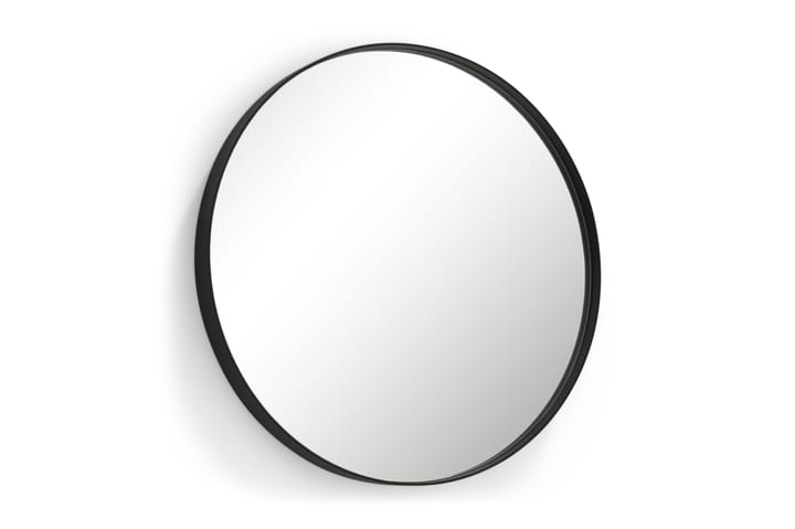 Vägghängd spegel Hernja rund - Svart - Inredning - Spegel - Hallspegel