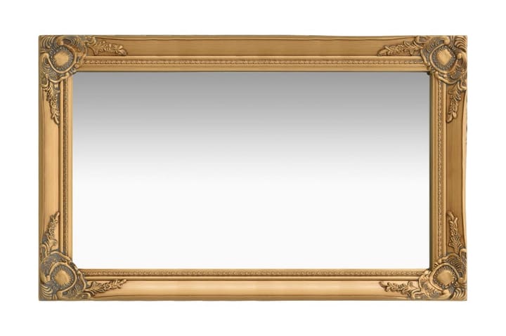 Väggspegel barockstil 50x80 cm guld - Guld - Inredning - Spegel - Hallspegel