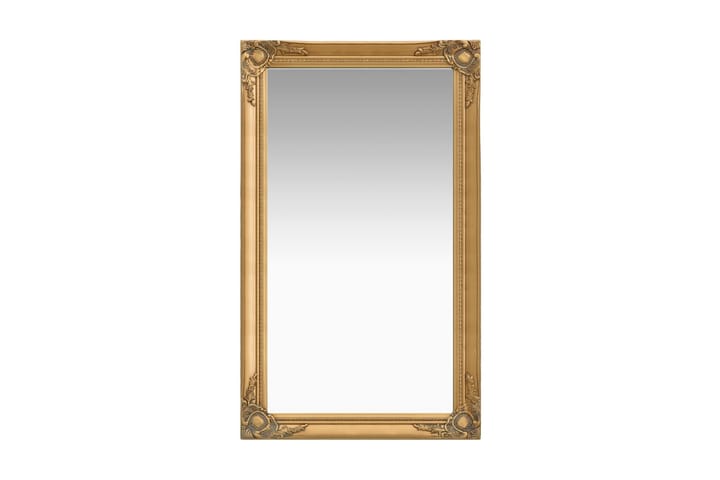 Väggspegel barockstil 60x100 cm guld - Guld - Inredning - Spegel - Hallspegel