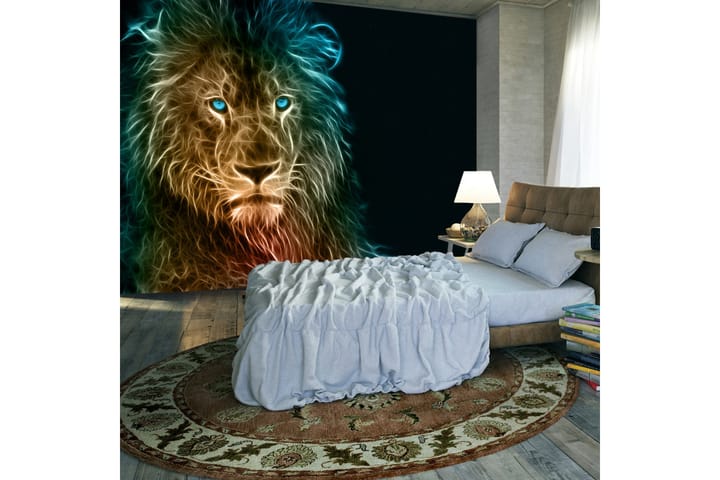 Fototapet Abstract Lion 300x210 - Artgeist sp. z o. o. - Inredning - Tapet - Fototapet