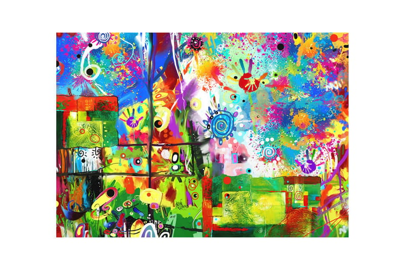 Fototapet Colorful Fantasies 300x210 - Artgeist sp. z o. o. - Inredning - Tapet - Fototapet