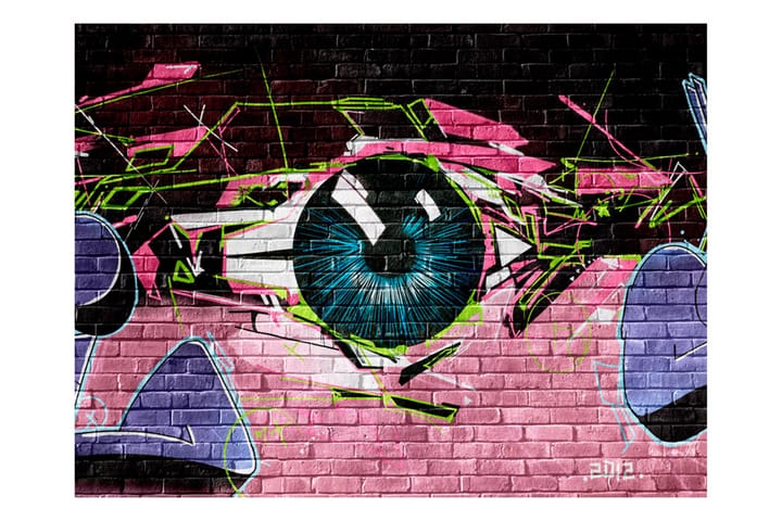 Fototapet Eye Graffiti 300x231 - Artgeist sp. z o. o. - Inredning - Tapet - Fototapet