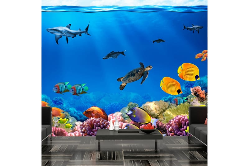 Fototapet Underwater Kingdom 300x210 - Artgeist sp. z o. o. - Inredning - Tapet - Fototapet